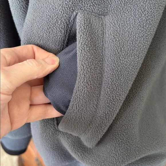 *Unisex Porsche Gray & Black Zippered Fleece Jacket Coat Sporty Cars Speed - Picture 14 of 15